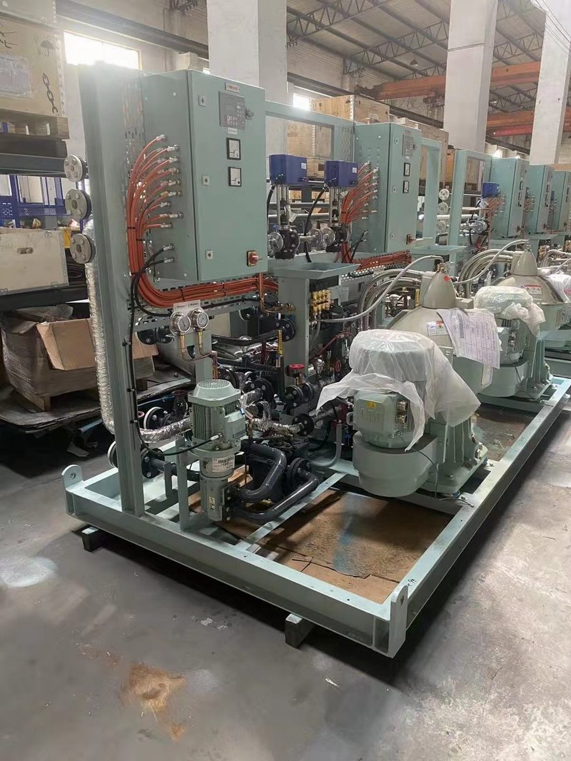 Marine mineral oil separator